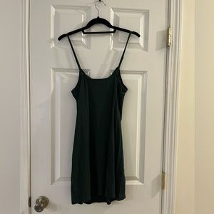PACSUN KENDALL & KYLIE Forest Green Mini Dress